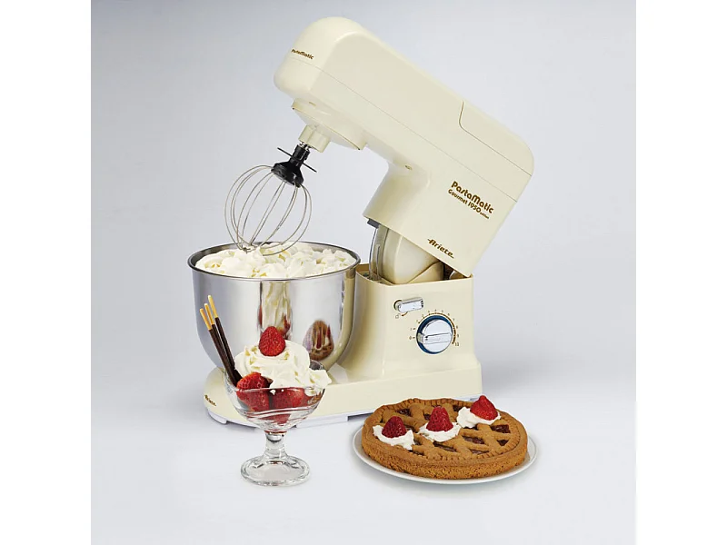 Impastatrice planetaria con frullatore - 10 velocità - Beige