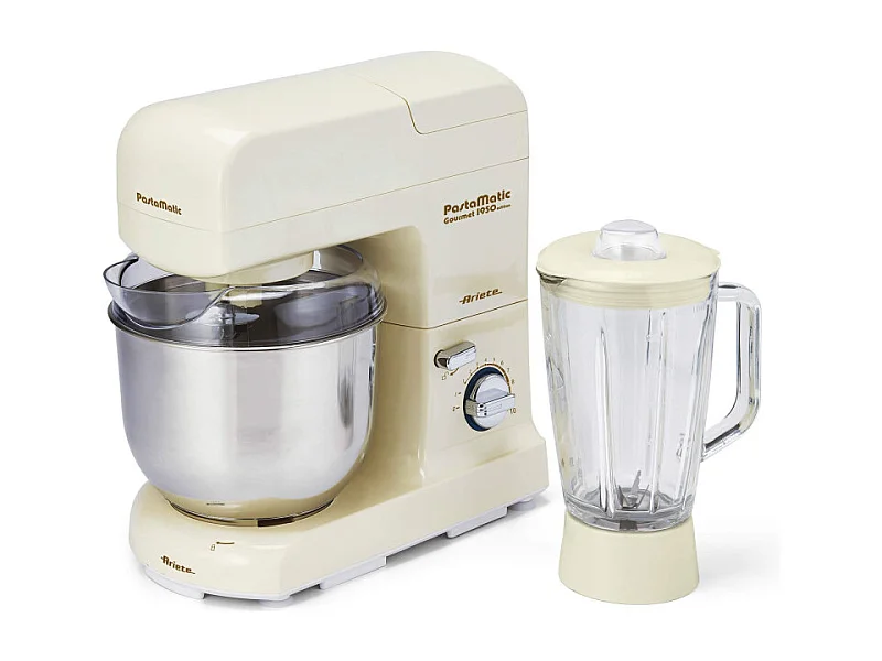 Impastatrice planetaria con frullatore - 10 velocità - Beige