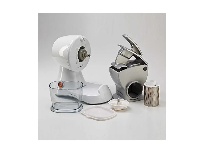 Grattugia elettrica - Rullo professionale - 120W - Argento