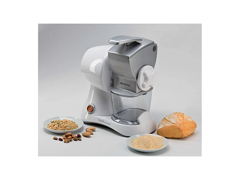 Grattugia elettrica - Rullo professionale - 120W - Argento