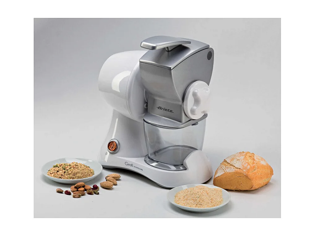 Grattugia elettrica - Rullo professionale - 120W - Argento