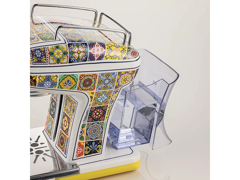 Machine à café Ariete 1389 Positano 850 W Capacité du réservoir 0,9 L Bac à filtre et égouttoir Cappuccinatore