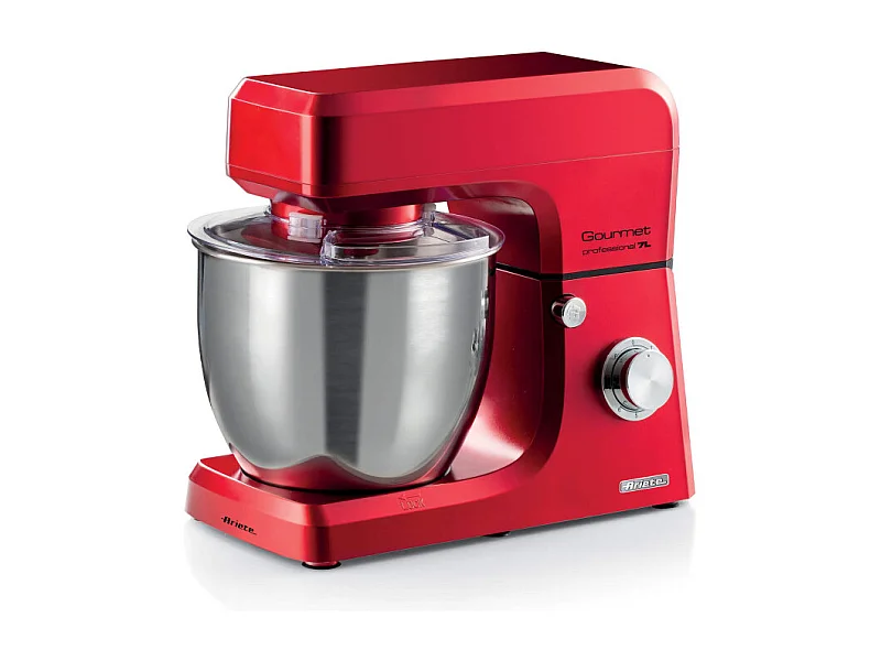 Impastatrice Planetaria Gourmet Professional 7L - 1200W - 3 Accessori - Rosso