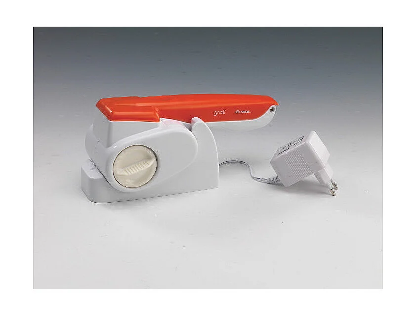 Grattugia elettrica senza filo - Rullo in Acciaio Inox - Batteria ricaricabile - Arancione