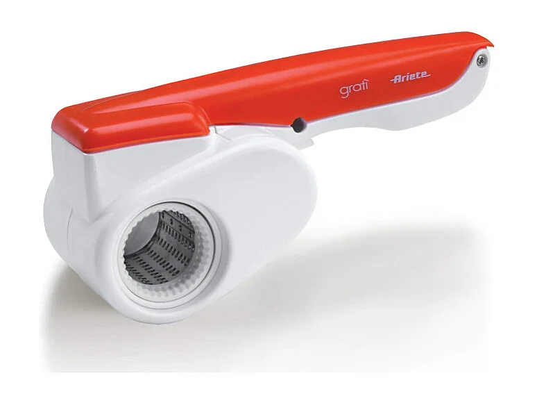 Grattugia elettrica senza filo - Rullo in Acciaio Inox - Batteria ricaricabile - Arancione