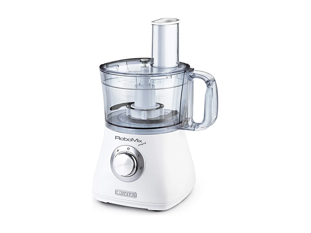 Robot da Cucina 2L - Tritare, Affettare, Montare, Impastare, 500W