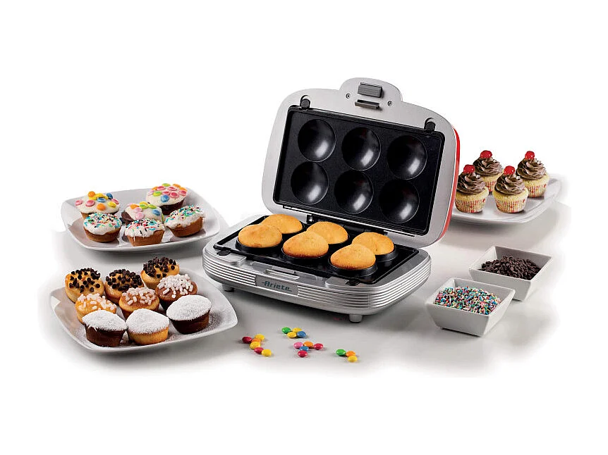 Piastra Elettrica Multifunzione - 700W - 3 Piastre Intercambiabili - Rosso