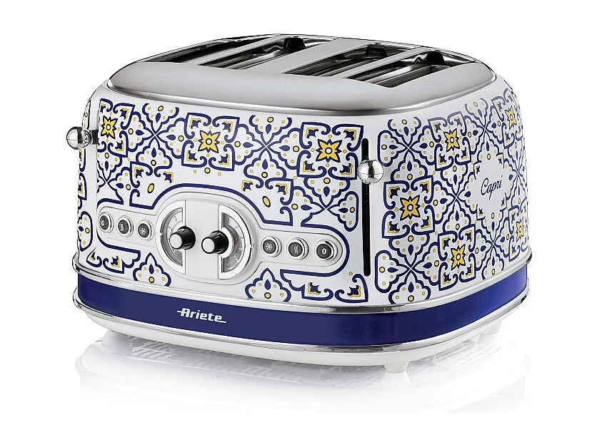 Tostapane 1630W - 4 fette - 6 livelli di doratura - Espulsione automatica