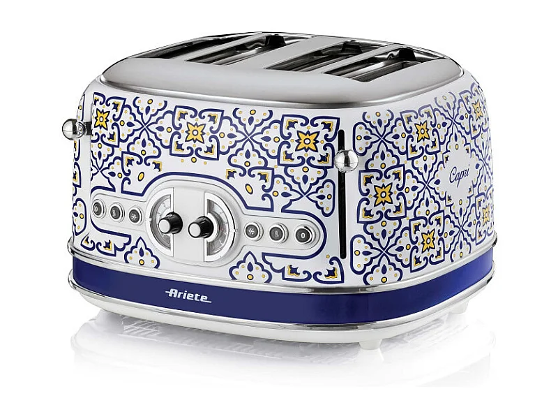 Tostapane 1630W - 4 fette - 6 livelli di doratura - Espulsione automatica