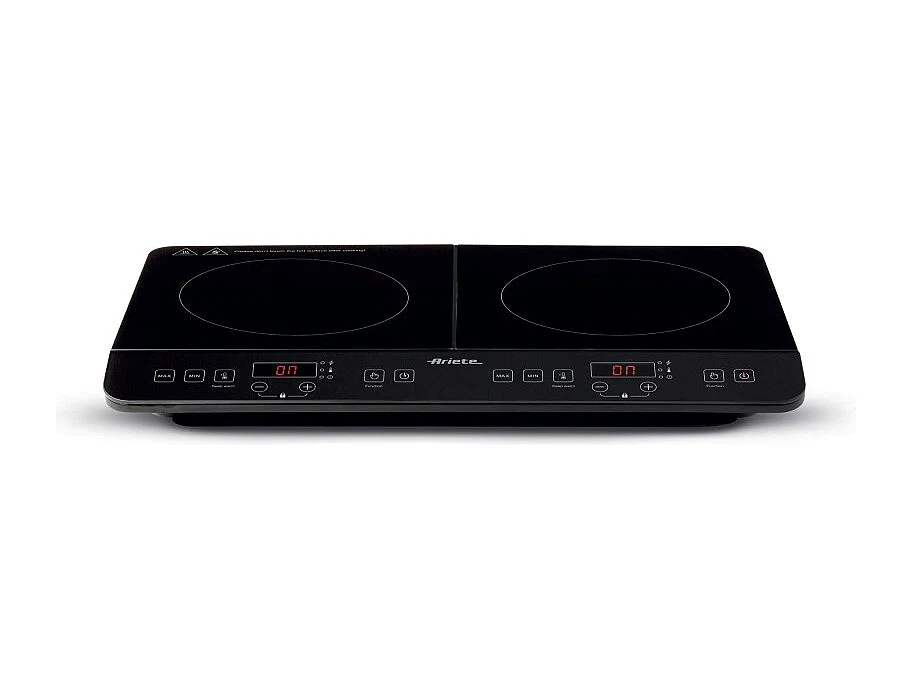 Ariete 1998/00 Noir Comptoir 58 cm Plaque avec zone à induction 2 zone(s)