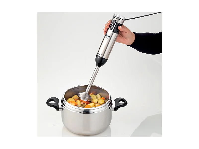 Frullatore a Immersione 7in1 - 1000W - 10 Velocità + Turbo - Capacità 2L - Silver