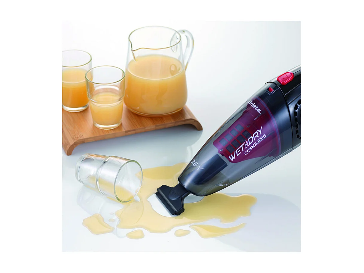 Aspirabriciole e Liquidi Senza Fili - Wet & Dry, Batteria Ricaricabile