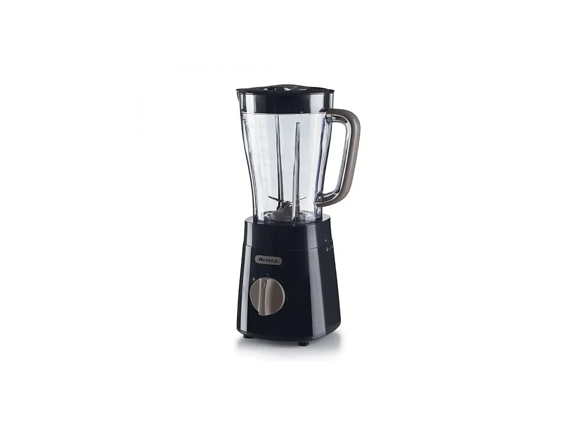 Frullatore Breakfast 500W, 4 lame in acciaio inox, 2 velocità, 1,5L - Dark & Sahara Grey