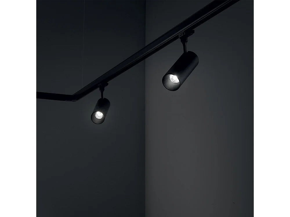 Tracklights Smile 20w Cri80 24? 3000k Bk Ideal-lux