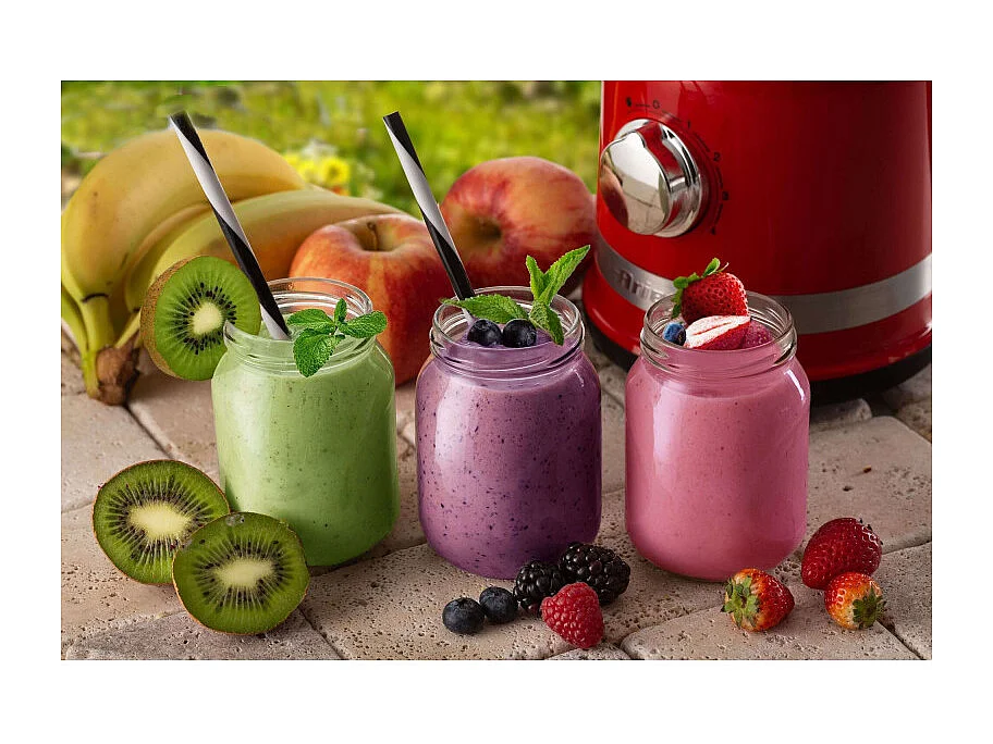 Ariete 0585 1,5 L Mélangeur de table 1000 W Rouge, Acier inoxydable