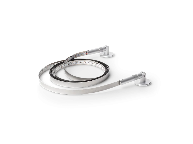 Sistema Lineare Tesi 20mm 05 Mt Acciaio Ideal-lux