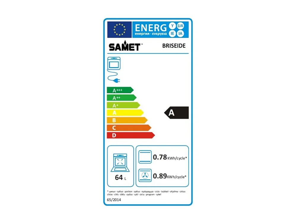 Samet forno multifunzione Briseide avena