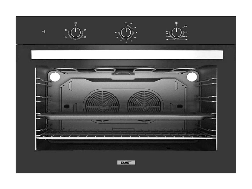 Maxi forno 90 cm Samet Apollo nero