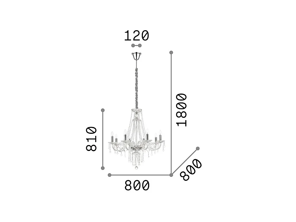Tracklights Smile 30w Cri80 50? 3000k Wh Ideal-lux