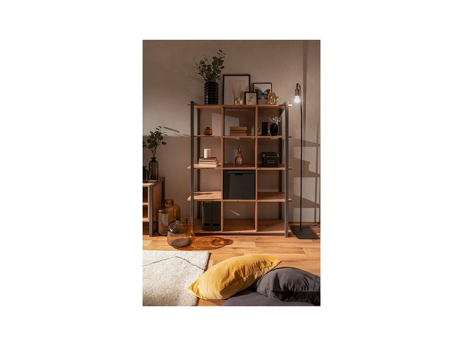 Biblioteca Industriale 12 caselle H145 cm - DENVER