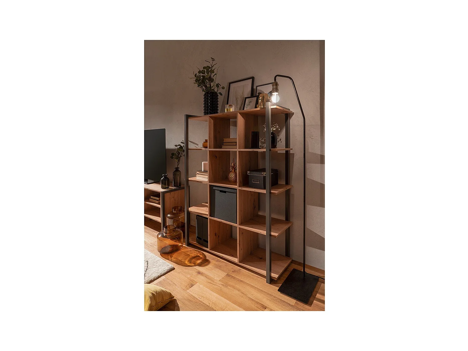 Biblioteca Industriale 12 caselle H145 cm - DENVER