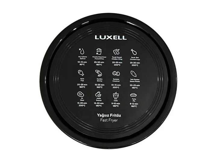 Friggitrice ad aria Luxell AF04 Girasole 5,5 litri 1500 watt