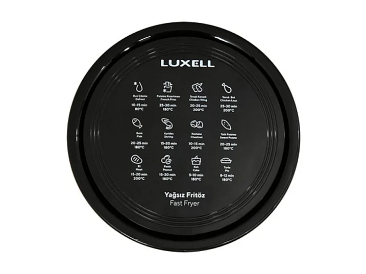 Friggitrice ad aria Luxell AF04 Girasole 5,5 litri 1500 watt