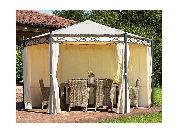 Copertura di ricambio MOIA per gazebo esagonale da 4 m cop 370
