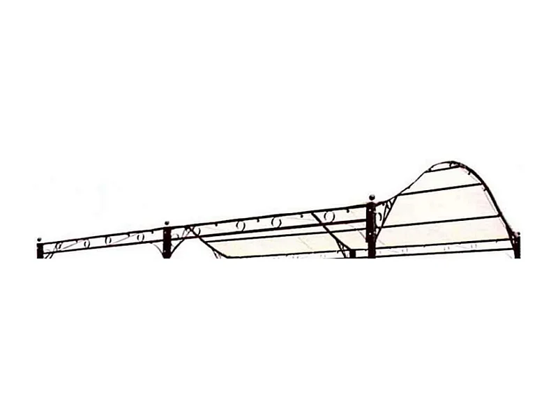 Gazebo ricambio tetto new york onda garage 3x4m - art. 7403140000