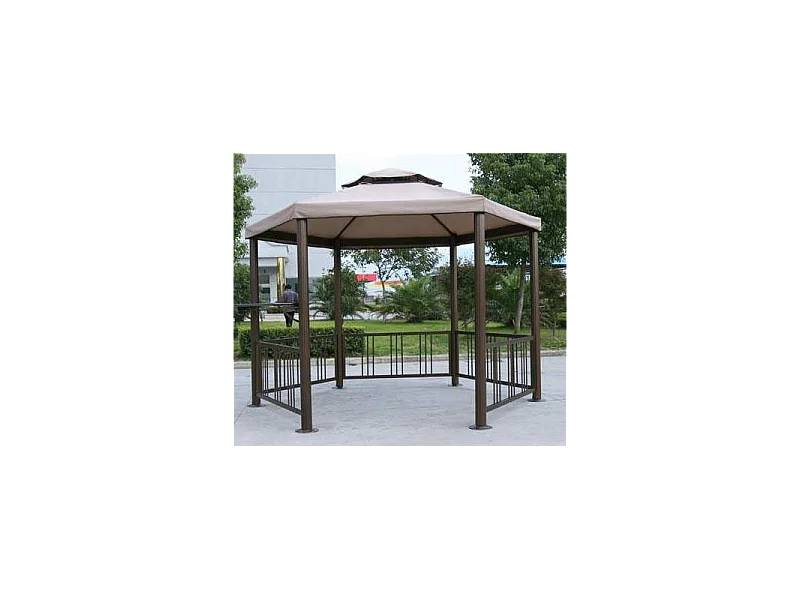 Gazebo NON E' TETTO ricambio tenda dallas esagonale con zanzariera