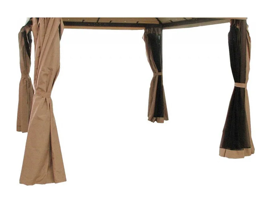 Gazebo NON E' TETTO ricambio tenda dallas esagonale con zanzariera