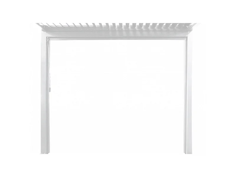 LATERALE PER LATO DA 3 M PERGOLA BIOCLIMATICA PVC