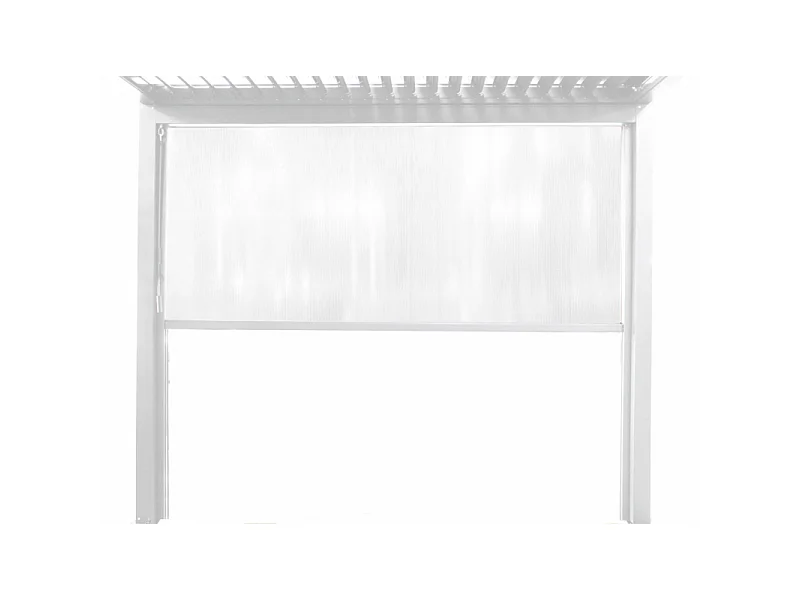 LATERALE PER LATO DA 3 M PERGOLA BIOCLIMATICA PVC