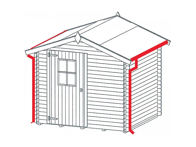 Kit C Gronde Casette C/Falde Cm.260/300 Losa