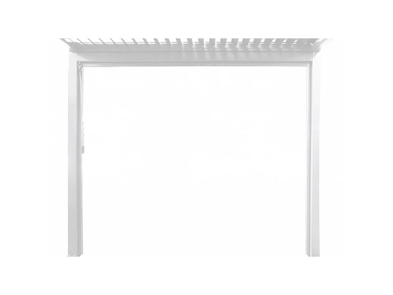 LATERALE PER LATO DA 4 M PERGOLA BIOCLIMATICA PVC