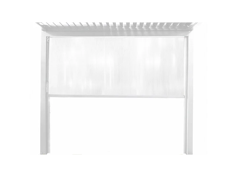 LATERALE PER LATO DA 4 M PERGOLA BIOCLIMATICA PVC