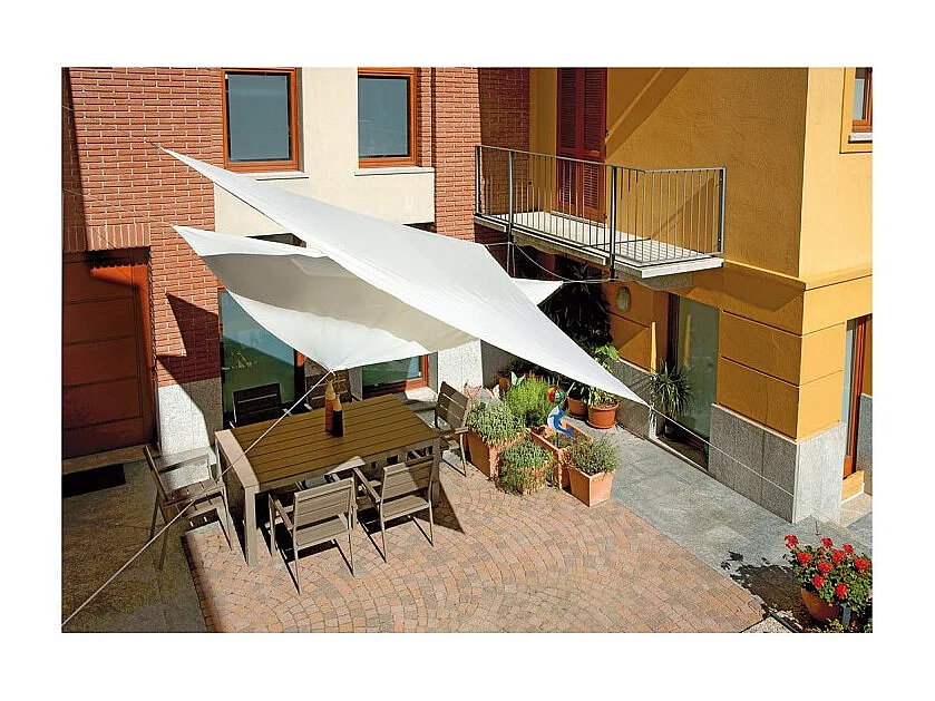 Set Di 10 Vele 5 X 5 X 5 Poli Ecru' Moia