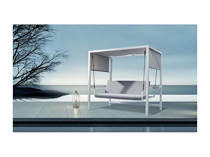 Dondolo MOIA per 3 persone con schienale abbattibile