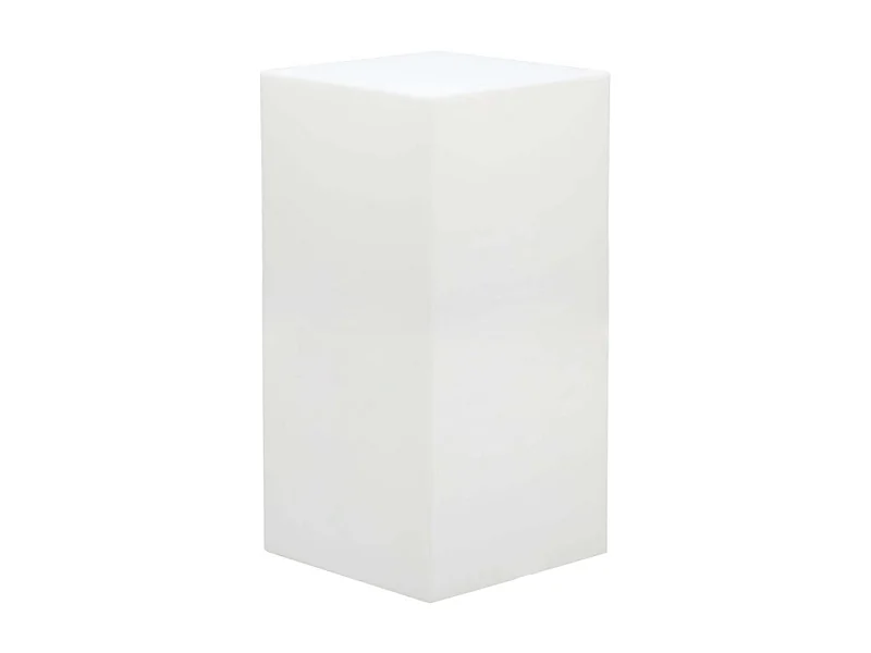 CUBO 40 X 40 X 80 LUMINOSO INDUS CON LED MULTICOLOR E BATTERIA SOLARE