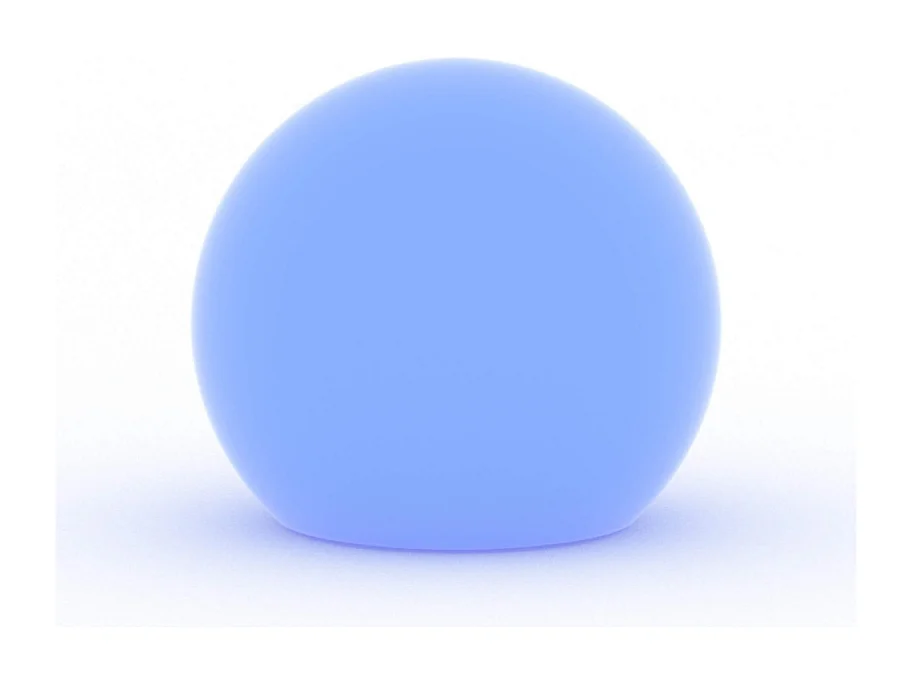 SFERA LUMINOSA GEMINI Ø 70 CON LED MULTICOLOR E BATTERIA SOLARE