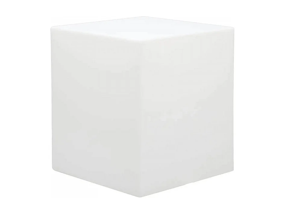 CUBO 40 X 40 X 40 LUMINOSO INDUS CON LED MULTICOLOR E BATTERIA SOLARE
