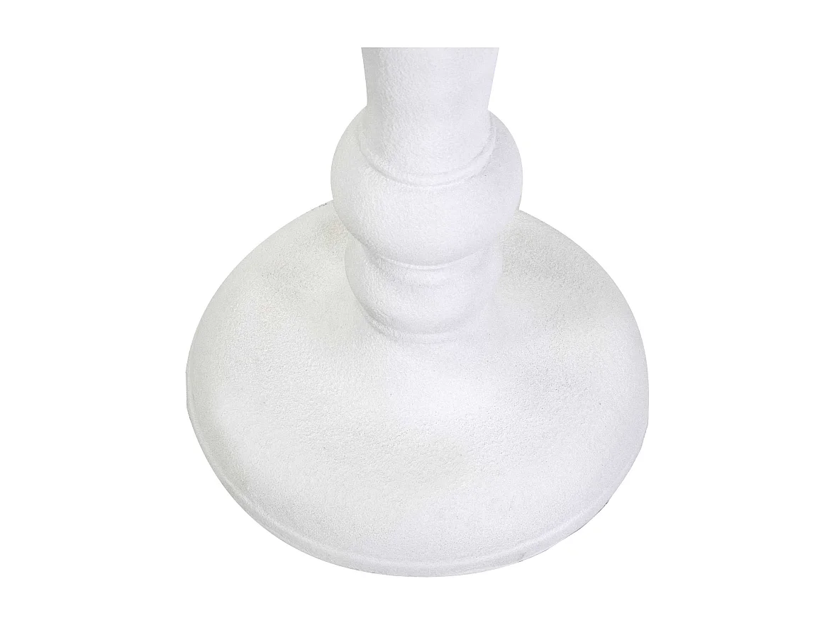 Colonnina resina bianco tondo cm ø49h80,5