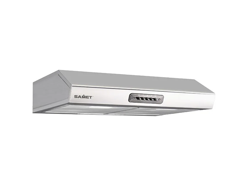 Gruppo cappa sottopensile Tornado 90 potenza aspirante 280 m3/h inox Samet
