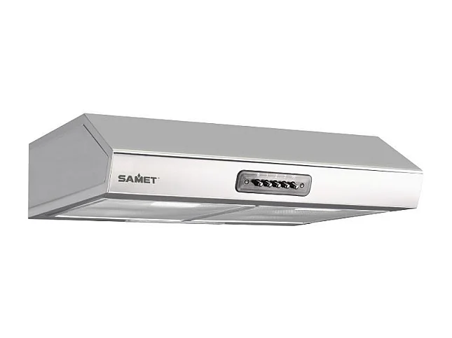 Gruppo cappa sottopensile potenza aspirante 280 m3/h Tornado 60 inox Samet