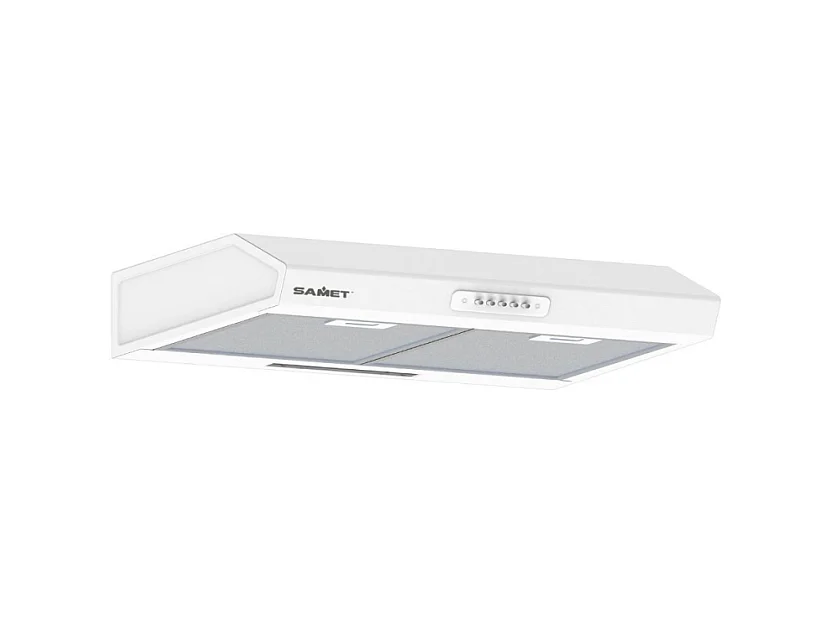 Samet Gruppo cappa sottopensile Tornado 90 potenza aspirante 280 m3/h bianco