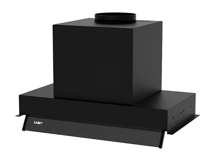 Cappa sottopensile Samet Kripto60 nero classe D