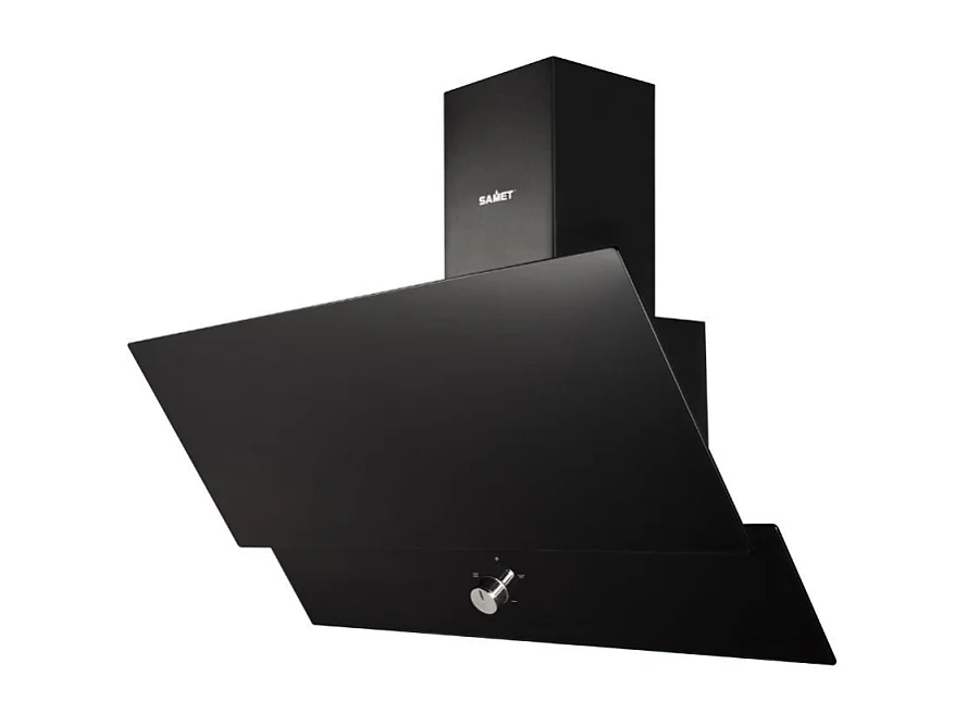 Samet Cappa da parete TURBINE 90 nera 90 cm