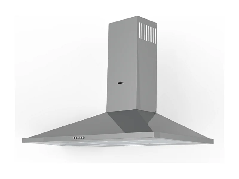 Samet Cappa a piramide Eolo 90 inox 90 cm