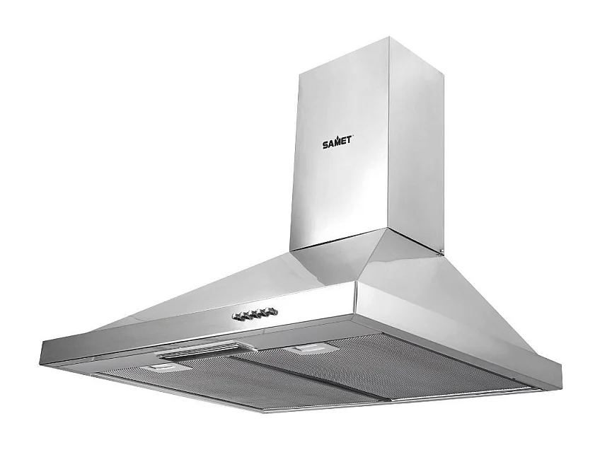 Samet Cappa a piramide Eolo 60 inox 60 cm