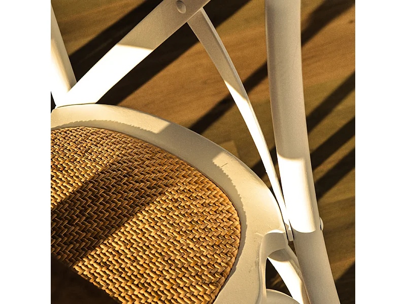 Set Da 4 Sedie Pepita Bianca